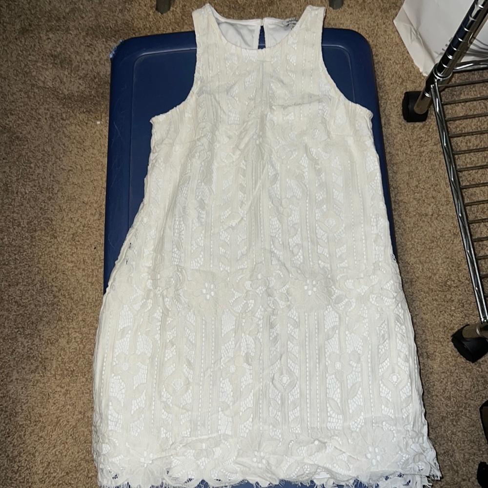White summery dress